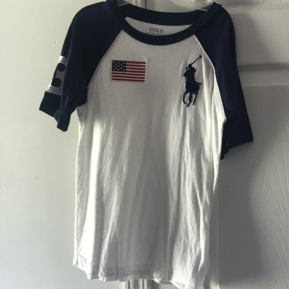 Boys Ralph Lauren shirt size small(8)